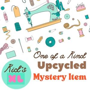 Mystery Box One of a Kind Upcycled Item Kids XL 14 / 16 Boys Girls Unique Fun
